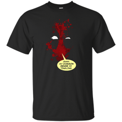 Deadpool - SHHH MY COMMON SENSE IS TINGLING wilson T Shirt & Hoodie