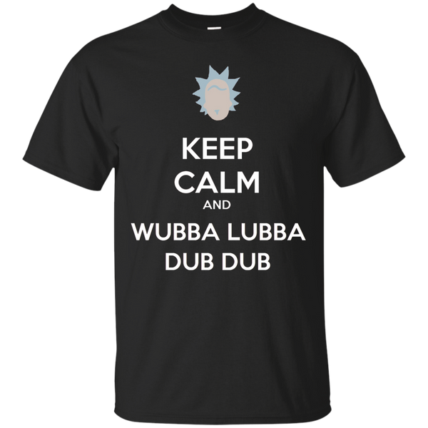 ADULT SWIM - Keep Calm And Wubba Lubba Dub Dub T Shirt & Hoodie