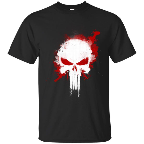 DR WELLS - punisher skull T Shirt & Hoodie