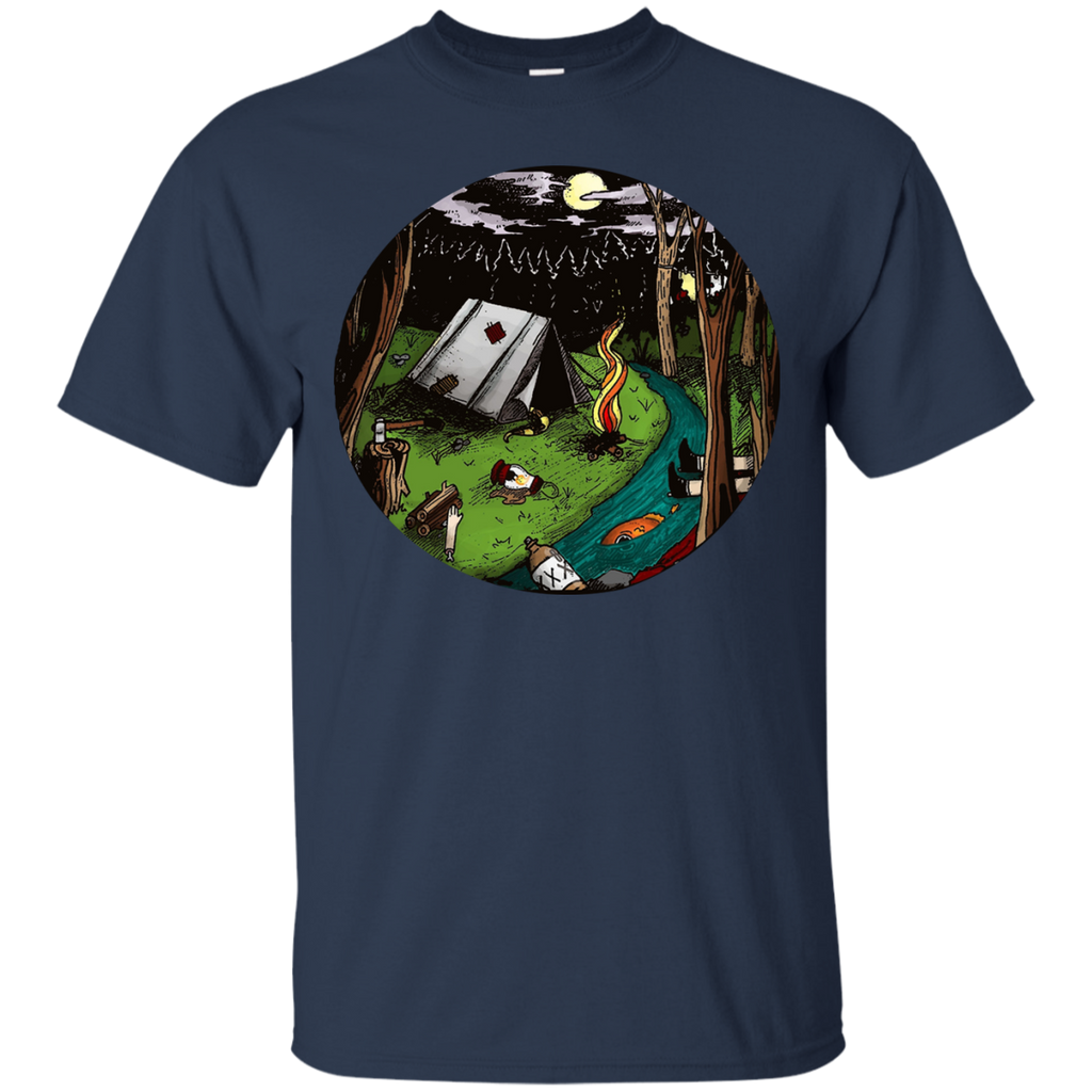 Camping - The Camp Site Mystery Coloured halloween T Shirt & Hoodie