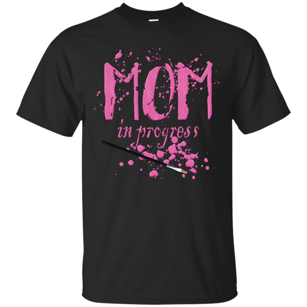 Mom - Mom in Progress Pink mom T Shirt & Hoodie