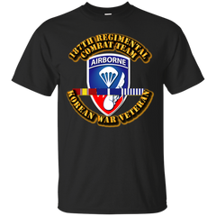 187TH REGIMENTAL COMBAT TEAM KOREA W SVC RIBBONS - 187th Regimental Combat Team  Korea w SVC Ribbons T Shirt & Hoodie