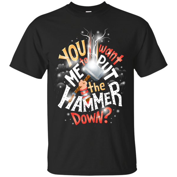 Marvel - Hammer down marvel T Shirt & Hoodie