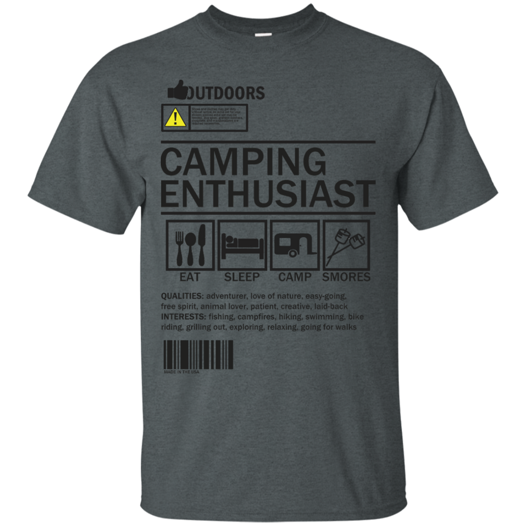 Hiking - Camping Enthusiast camping T Shirt & Hoodie