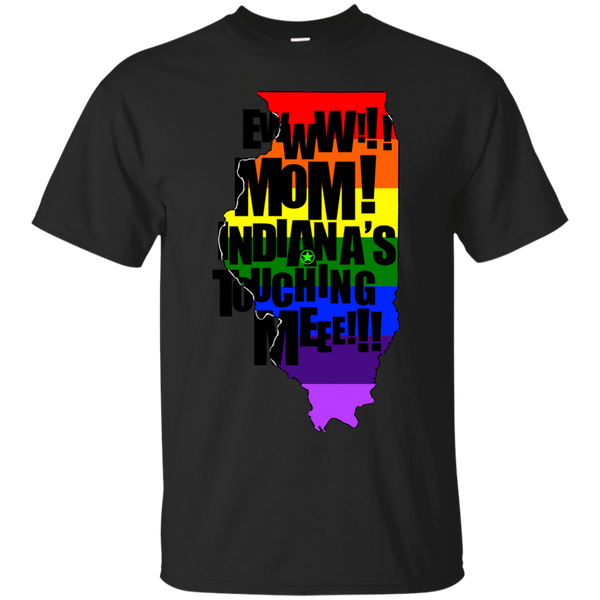 LGBT - Ewww Indiana Version 4 land of lincoln T Shirt & Hoodie