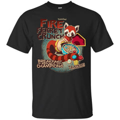 DOOOMCAT - Fire Ferret Crunch T Shirt & Hoodie