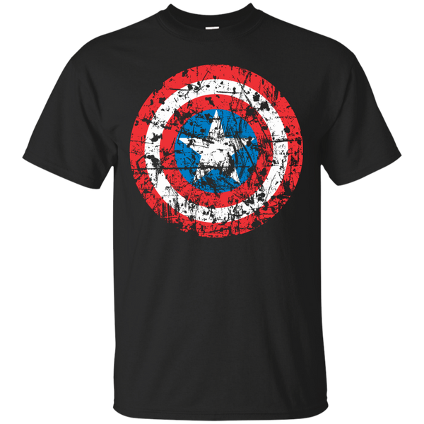Marvel - Shield  Grunge nerdy T Shirt & Hoodie