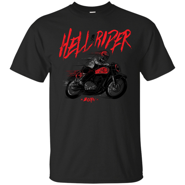 Biker - HELL RIDER T Shirt & Hoodie