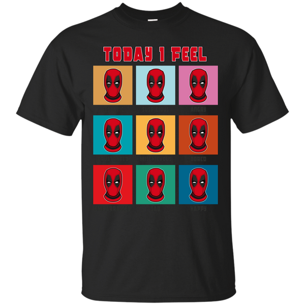 Marvel - Today I feel deadpool T Shirt & Hoodie