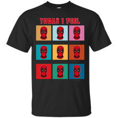 Marvel - Today I feel deadpool T Shirt & Hoodie