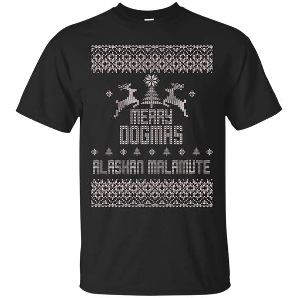 ALASKAN MALAMUTE - Merry Dogmas Alaskan Malamute T Shirt & Hoodie