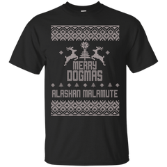 ALASKAN MALAMUTE - Merry Dogmas Alaskan Malamute T Shirt & Hoodie