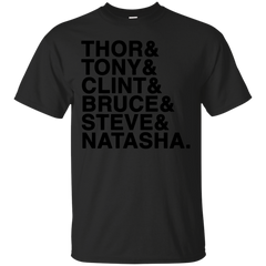 Marvel - Thor  Tony  Clint  Bruce  Steve  Natasha civil war T Shirt & Hoodie
