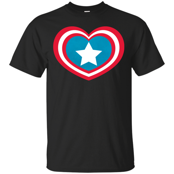 Marvel - Captain America Heart captain america T Shirt & Hoodie