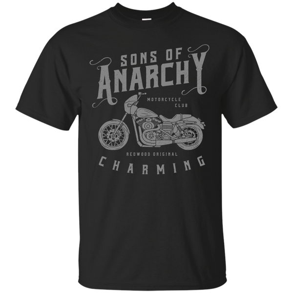 Biker - SONS OF ANARCHY MOTORCYCLE CLUB GREY VERSION T Shirt & Hoodie
