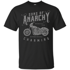 Biker - SONS OF ANARCHY MOTORCYCLE CLUB GREY VERSION T Shirt & Hoodie