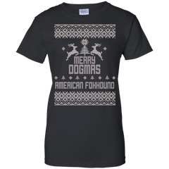 AMERICAN FOXHOUND - Merry Dogmas American Foxhound T Shirt & Hoodie
