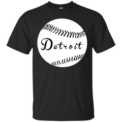 BASEBALL - DETROIT BASEBALL T Shirt & Hoodie