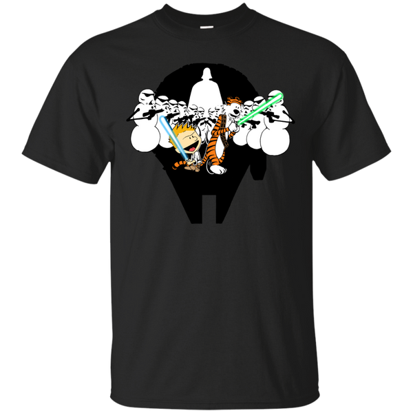 CALVIN AND HOBBES MASHUP - Calvin and Hobbes Star Wars T Shirt & Hoodie