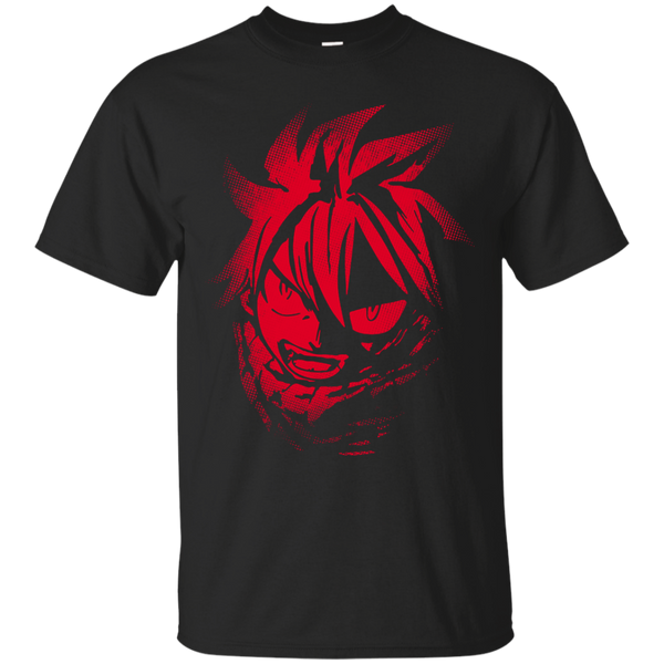Naruto - RED NATSU HALFTONE T Shirt & Hoodie