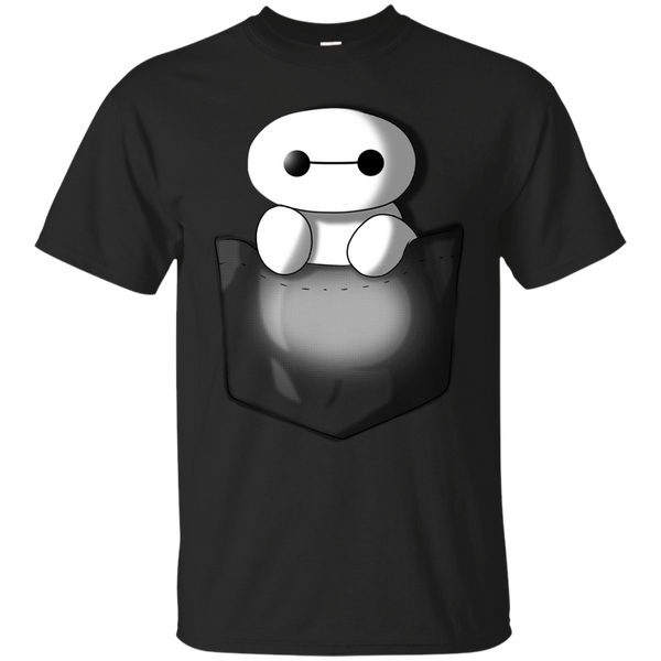 BAYMAX FACE - Baymax Pocket Tee T Shirt & Hoodie