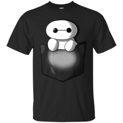 BAYMAX FACE - Baymax Pocket Tee T Shirt & Hoodie
