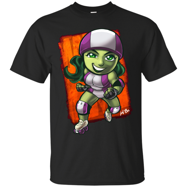 Marvel - Superhero Roller Derby She Hulk hulk T Shirt & Hoodie