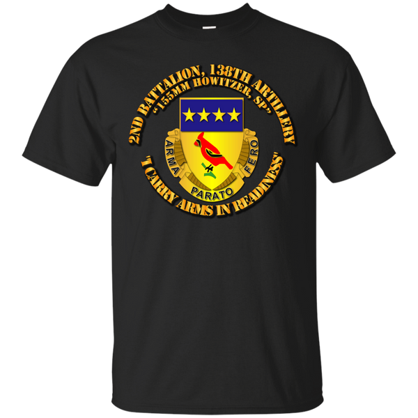 138TH ARTILLERY - 2nd Bn 138th Artillery  155mm Hwtzer T Shirt & Hoodie