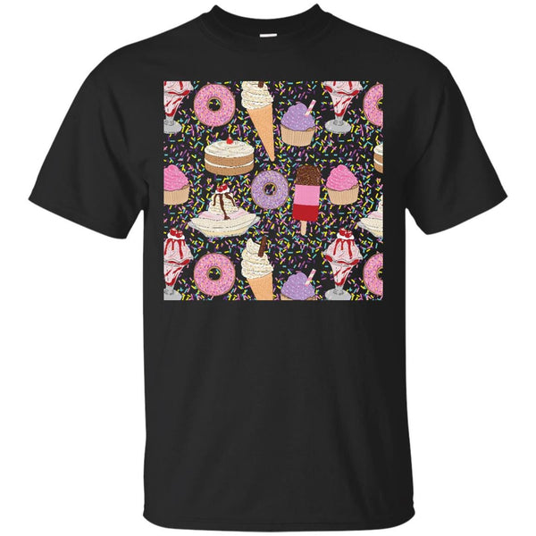 DOUGHNUTS - sweet treats pattern T Shirt & Hoodie