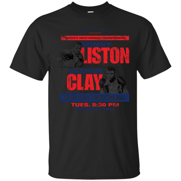 Boxing - Sonny Liston vs Cassius Clay muhammad ali T Shirt & Hoodie