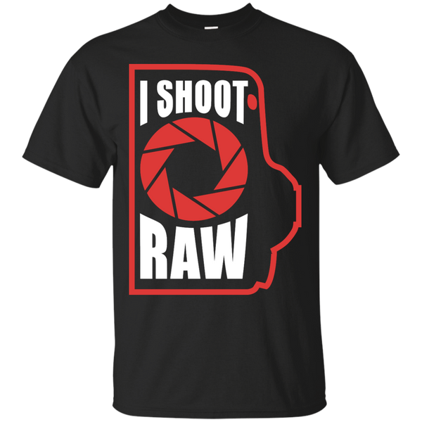 Photographer - I SHOOT RAW DARK TEE T Shirt & Hoodie