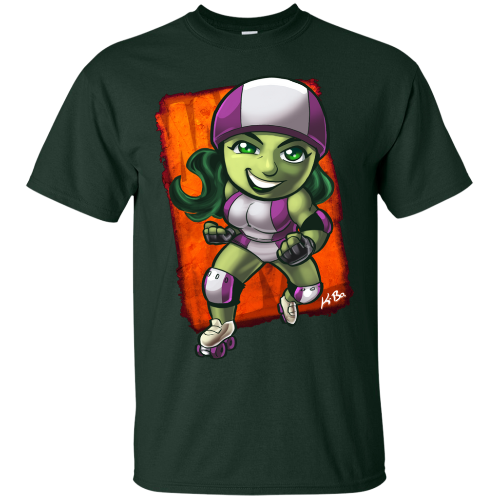 Marvel - Superhero Roller Derby She Hulk hulk T Shirt & Hoodie