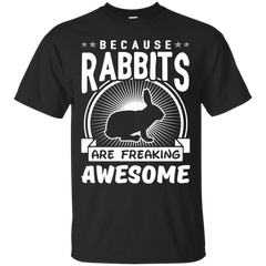 Mom - Because Rabbits Are Freaking Awesome bunny T Shirt & Hoodie