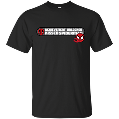 Deadpool - Achievement Kissed Spiderman deadpool T Shirt & Hoodie