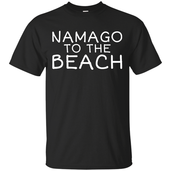 Yoga - NAMAGO TO THE BEACH - WHITE TEXT 420 T shirt & Hoodie