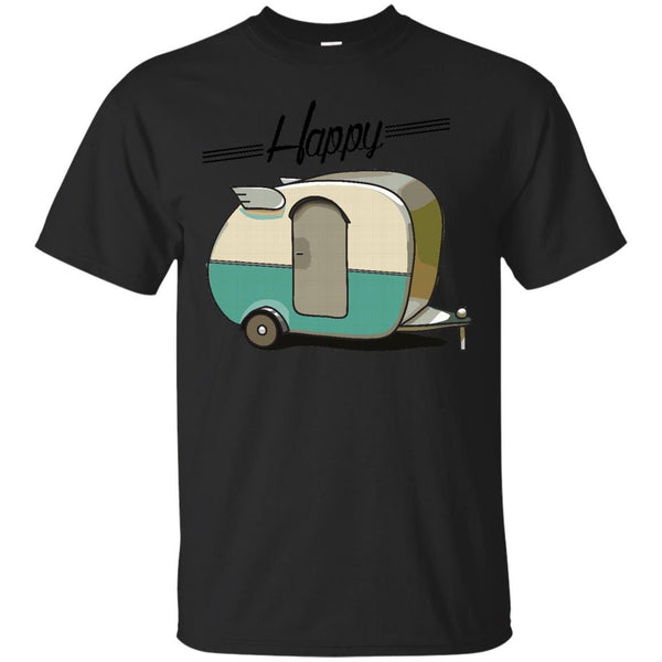 TRAVEL - happy camper T Shirt & Hoodie