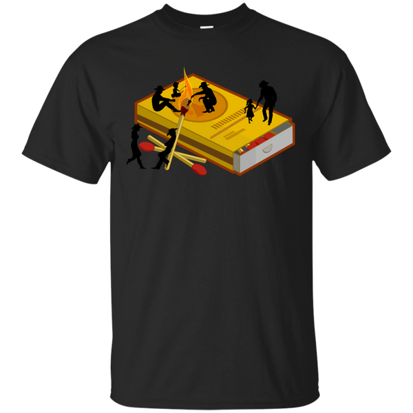 Camping - Matchbox Wildwest Campfire cowboy T Shirt & Hoodie