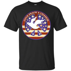 AMERICANA - Give Peace a Chance T Shirt & Hoodie