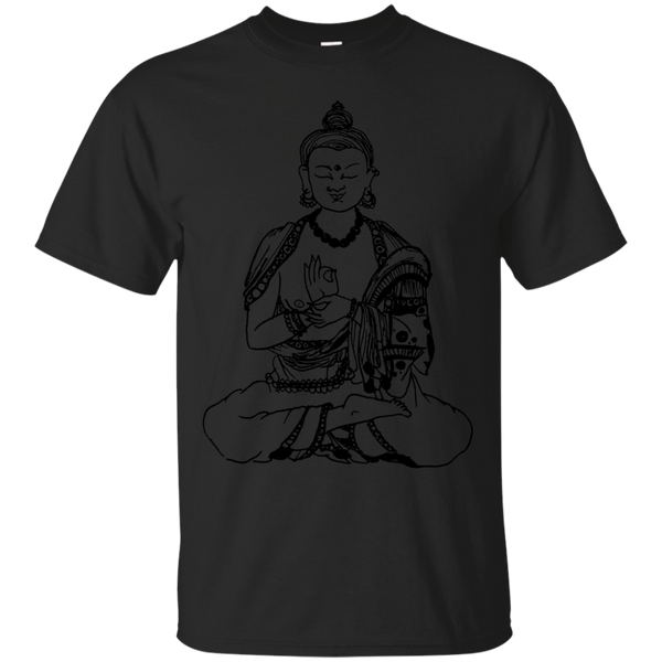 Yoga - Big Buddha Design T Shirt & Hoodie