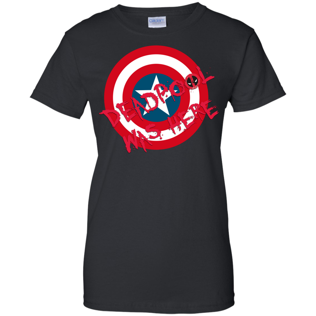 Marvel - Deadpool was here Captain America marvel cinematic universe T Shirt & Hoodie