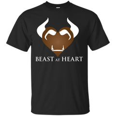 BEAUTY AND THE BEAST - Beast At Heart T Shirt & Hoodie