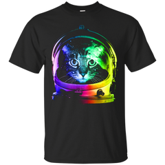 Space - Astronaut Cat T Shirt & Hoodie