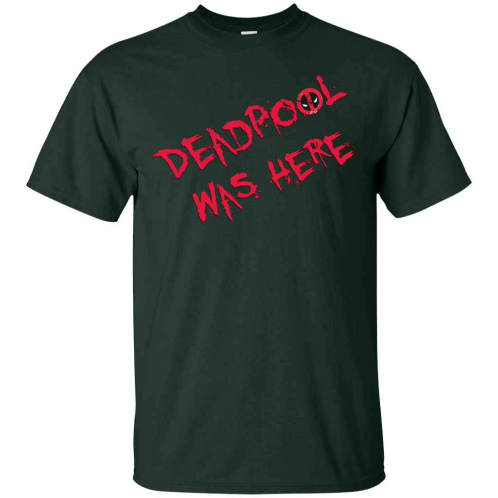 Marvel - Deadpool was here marvel comics T Shirt & Hoodie