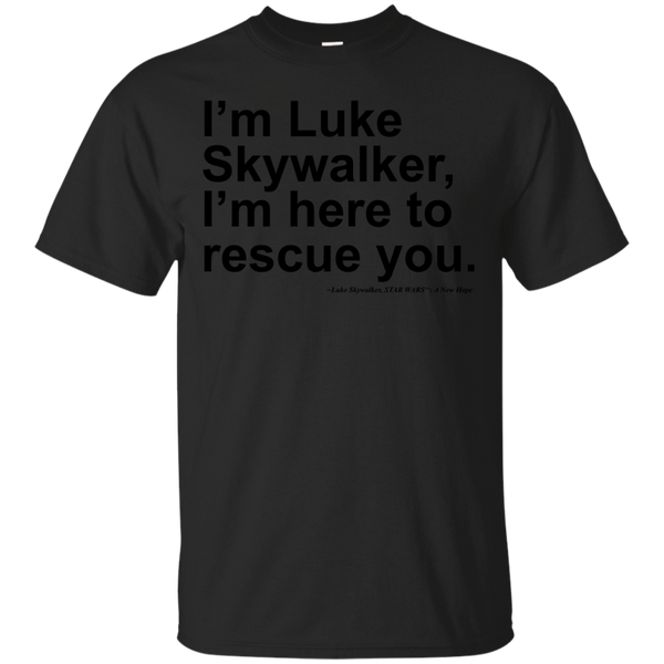 Star Wars - Here to Rescue You T Shirt & Hoodie