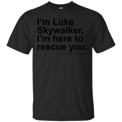 Star Wars - Here to Rescue You T Shirt & Hoodie