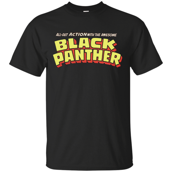 Marvel - Black Panther  Classic Title  Clean black panther T Shirt & Hoodie