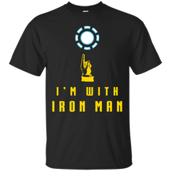 Marvel - Im with Iron Man tony stark T Shirt & Hoodie