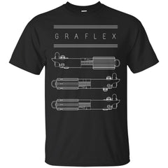 STAR WARS - Graflex Lightsaber Trio T Shirt & Hoodie