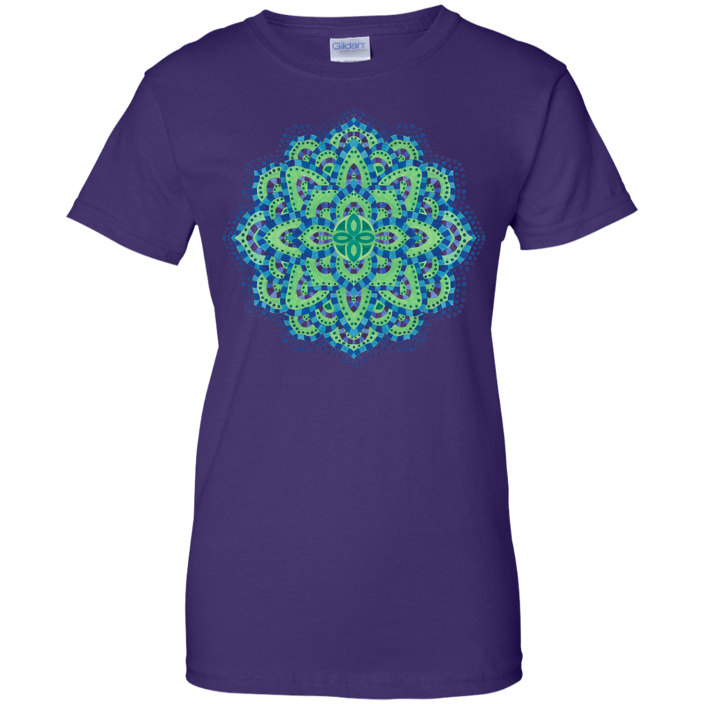 Yoga - The MandalaCool Emerald T Shirt & Hoodie