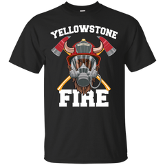 Firefighter - Yellowstone Firefighter Bison national park T Shirt & Hoodie